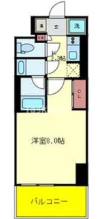 ピジェ ブラン守口【5階】の間取り