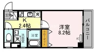 メイト鶴見【2階】の間取り