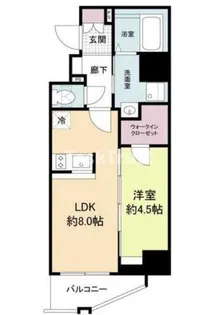 THE HUB MIYAKOJIMA【3階】の間取り