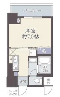GRAND VILLASSE 福島【3階】の間取り