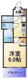 スワンズシティ大阪城ノース【5階】の間取り