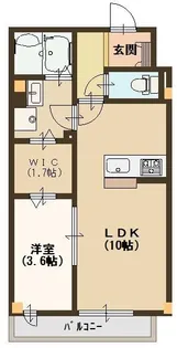 カデンツァ【3階】の間取り