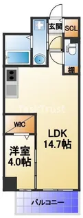 LEGALAND+猫 MIYAKOJIMA【8階】の間取り