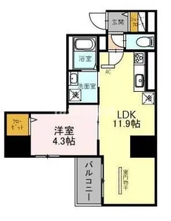 GranPino内淡路【11階】の間取り