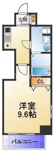 Comenz梅田【7階】の間取り