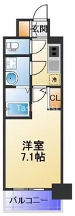 エスリード京橋グランテラス【4階】の間取り