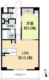 estageo関目高殿【4階】の間取り