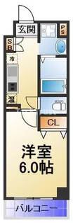 みおつくし今市Ⅱ【5階】の間取り