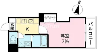 みおつくし城北【1階】の間取り
