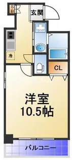 Live工大前【3階】の間取り