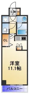 シティヒルズ安堂寺【6階】の間取り