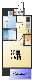 T’s SQUARE大阪城【4階】の間取り