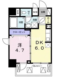 brisa feliz【4階】の間取り