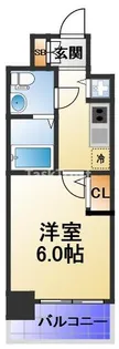 エスリード大阪城【5階】の間取り