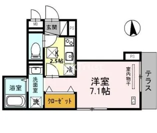 ウイラニ ホメ【1階】の間取り