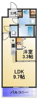 HCレジデンス【3階】の間取り