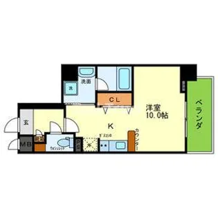 プラチナコート【8階】の間取り