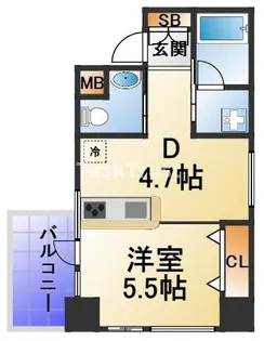 ROJI 01【3階】の間取り
