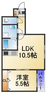 ノイヴェル大宮【3階】の間取り
