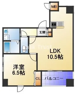 FERIA bldg.【7階】の間取り