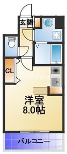 ラ・ぺジブル【3階】の間取り