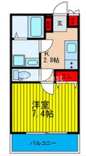 MarkVilla守口駅前【2階】の間取り