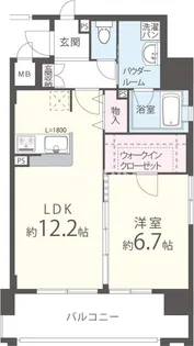 TOMODOAL 北梅田【3階】の間取り