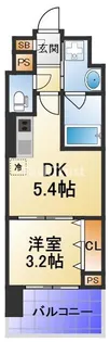 La CASA京橋【2階】の間取り
