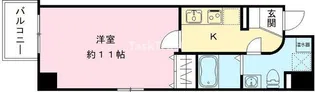 セレブコート梅田【6階】の間取り
