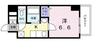 SERENA大阪天満宮【3階】の間取り
