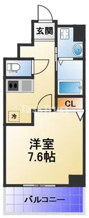アヴェーレ早苗町【2階】の間取り