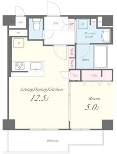 GRACE VILLA【2階】の間取り