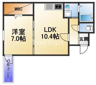 STスクエア 徳庵【1階】の間取り