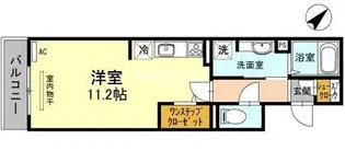モメント ブリーシュフル【3階】の間取り