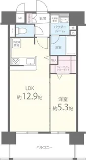 ヴァンドーム梅田北【8階】の間取り