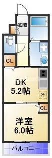 メゾン ド 南光【1階】の間取り