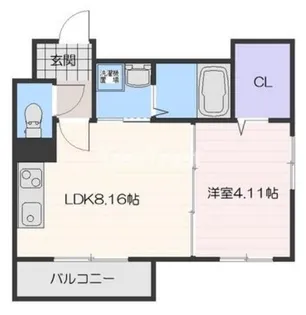 Lumiere【2階】の間取り