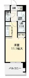 ビバーチェ鷺洲【6階】の間取り