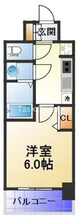 SHOKEN Residence大阪都島【9階】の間取り