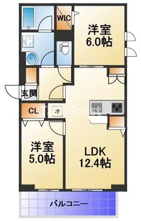 Villa Parasore【1階】の間取り