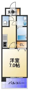 フォレストガーデン今福鶴見Ⅳ【6階】の間取り