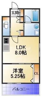 EASE A4【1階】の間取り