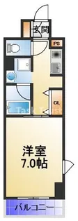 デセンシアISHIFUNE【5階】の間取り