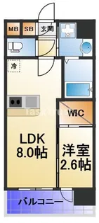 LUMINOUS放出【2階】の間取り