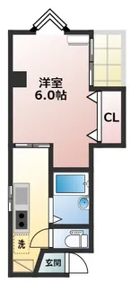ル・ロジュマン【5階】の間取り