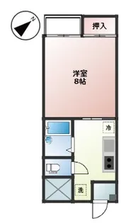 ハイツキャピタル【2階】の間取り