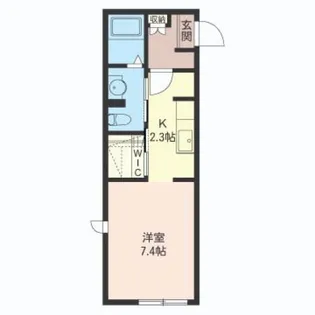 ガーデンレジデンス【103号室】の間取り