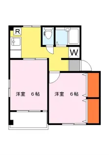 フォレストコート市川【202号室】の間取り
