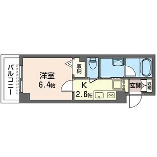 fakt2【101号室】の間取り