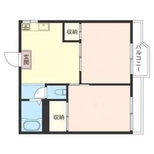 芙蓉ハイツ【101号室】の間取り